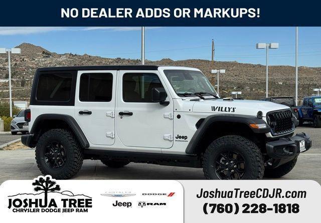 2026 Jeep Wrangler 4-Door Willys 4x4 for sale in Yucca Valley, CA