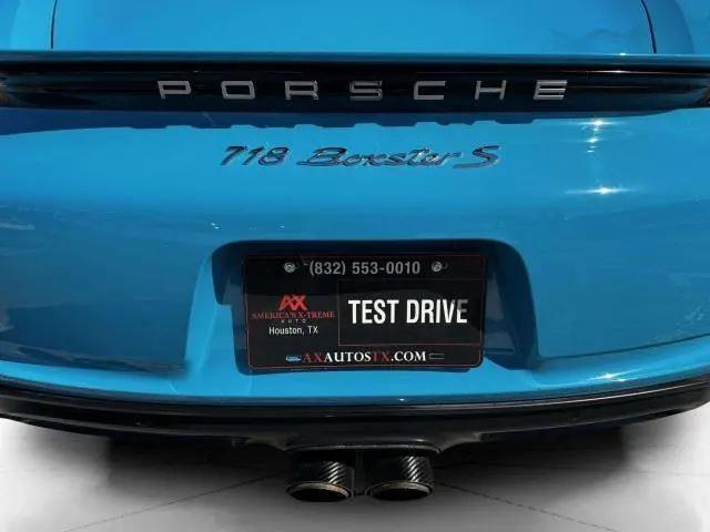 2018 Porsche 718 Boxster S