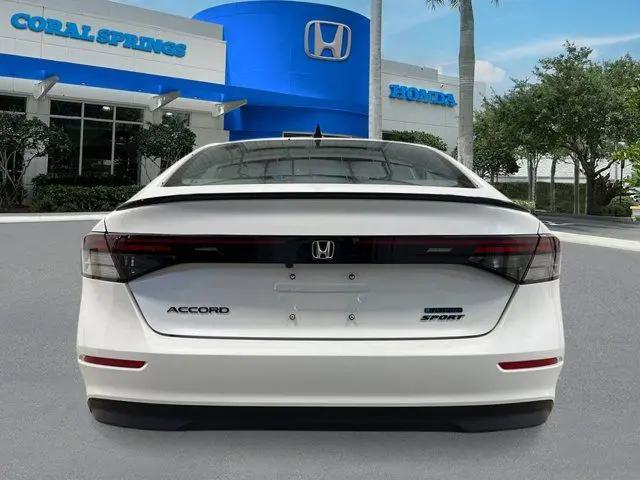 2026 Honda Accord Sedan Sport