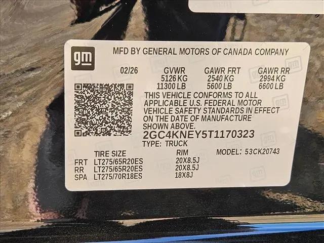 2026 Chevrolet Silverado 2500HD Crew Cab, Standard Bed, LT, 4WD