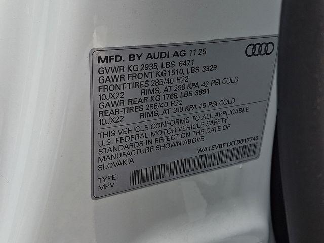 2026 Audi Q8 Premium Plus 55 TFSI quattro Tiptronic