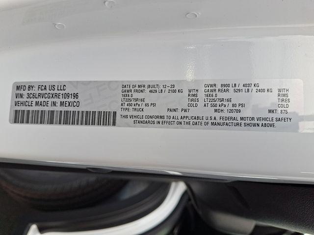 2024 Ram ProMaster 2500 Cargo Van Tradesman High Roof 136" WB w/Pass Seat