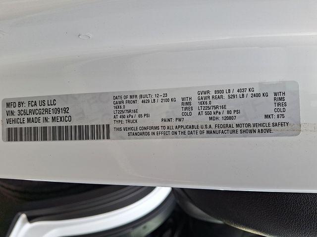 2024 Ram ProMaster 2500 Cargo Van Tradesman High Roof 136" WB w/Pass Seat