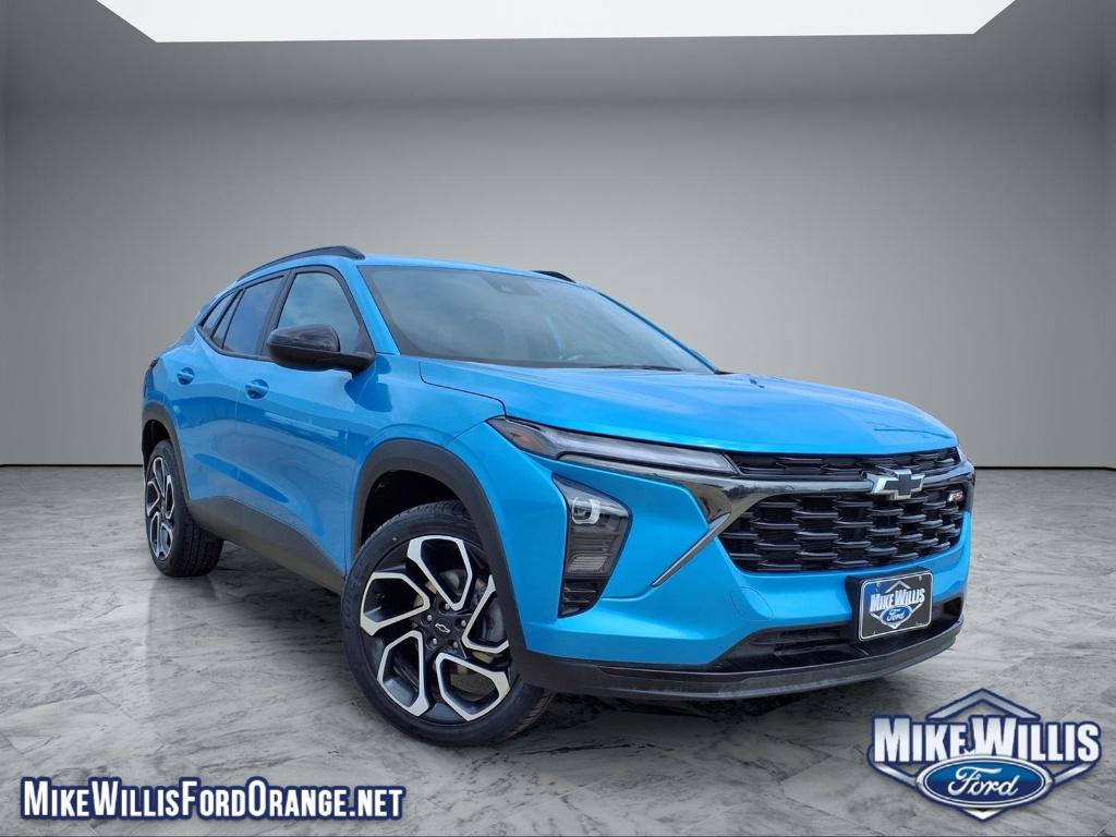 Marina Blue Metallic 2025 Chevrolet Trax RS with 2RS FWD SUV / Crossover Front-Wheel Drive 6-Speed Automatic