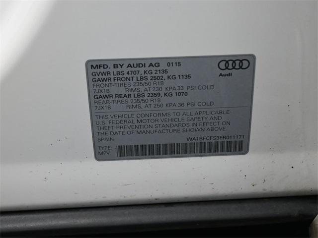 2015 Audi Q3 2.0T Premium Plus