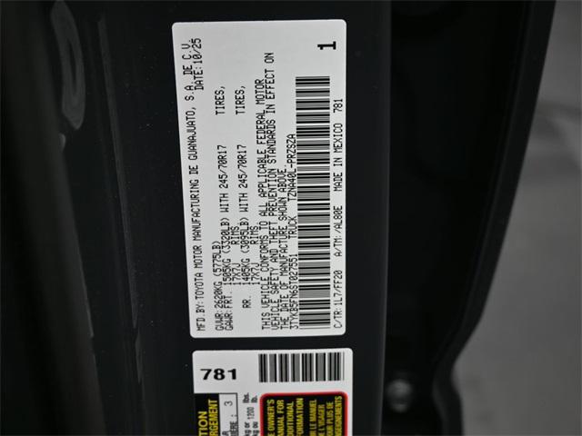 2025 Toyota Tacoma SR5