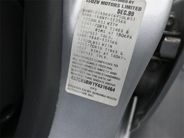 2000 Isuzu Rodeo S 3.2L