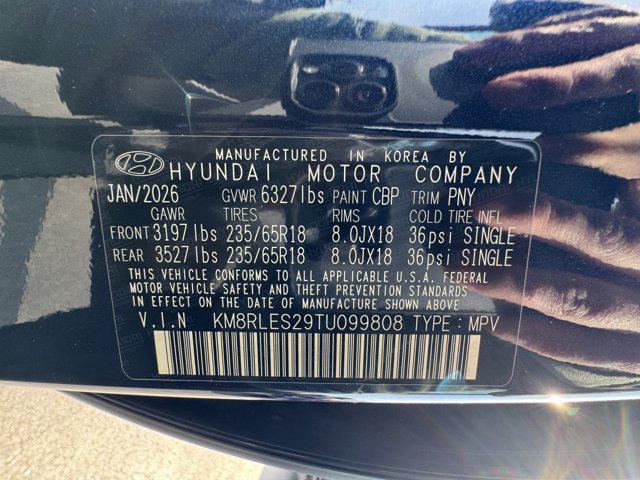 2026 Hyundai Palisade SEL 7P