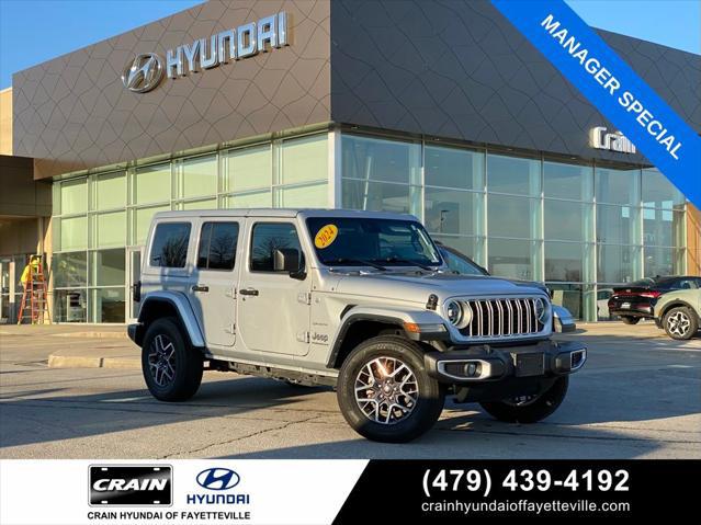 2024 Jeep Wrangler 4-Door Sahara 4x4 for sale in FAYETTEVILLE, AR