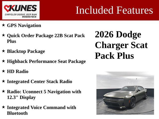 2026 Dodge Charger CHARGER SCAT PACK PLUS 2-DOOR AWD 2026 Dodge Charger CHARGER SCAT PACK PLUS 2-DOOR AWD