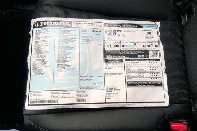 2025 Honda CR-V EX-L AWD