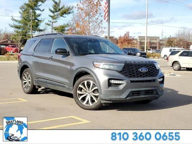 2022 Ford Explorer ST-Line for sale in Brighton, MI