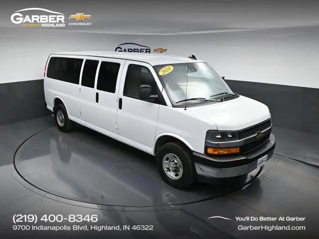 2024 Chevrolet Express Passenger RWD 3500 Extended Wheelbase LT for sale in Highland, IN