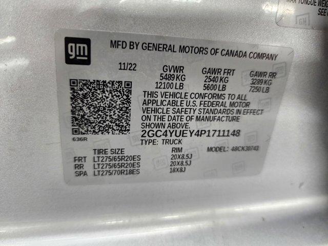 2023 Chevrolet Silverado 3500HD 4WD Crew Cab Standard Bed LTZ