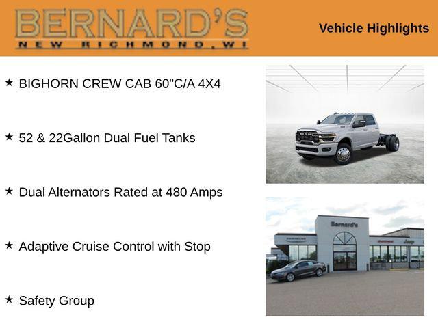 2026 RAM Ram 5500 Chassis Cab RAM 5500 BIG HORN CHASSIS CREW CAB 4X4 60 CA