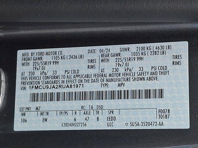 2024 Ford Escape Platinum