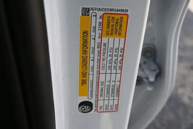 2024 GMC Sierra 1500 4WD Crew Cab Short Box Elevation with 3SB