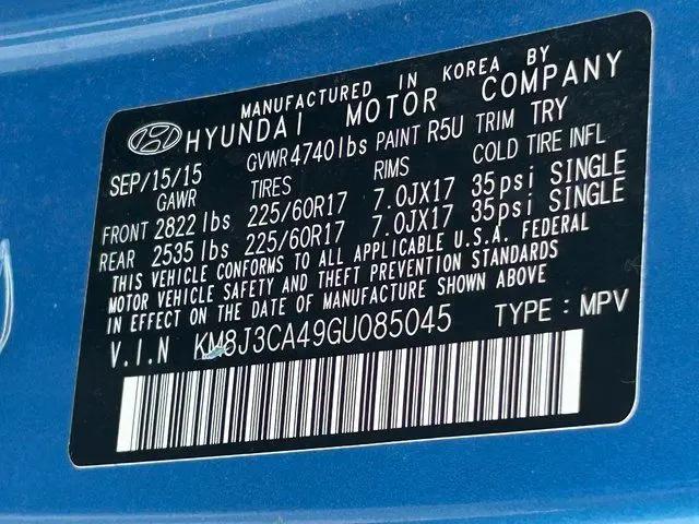 2016 Hyundai Tucson SE