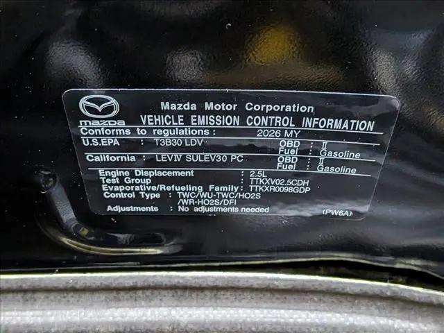 2026 Mazda Mazda3 2.5 S Premium