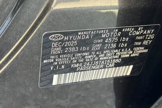 2026 Hyundai Sonata Hybrid Blue
