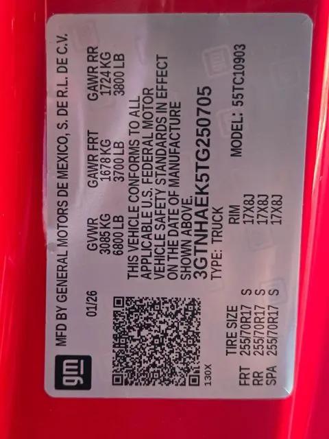 2026 GMC Sierra 1500 Regular Cab, Long Bed, Pro, RWD