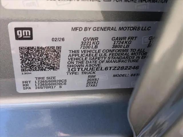 2026 GMC Sierra 1500 Crew Cab, Short Bed, AT4, 4WD