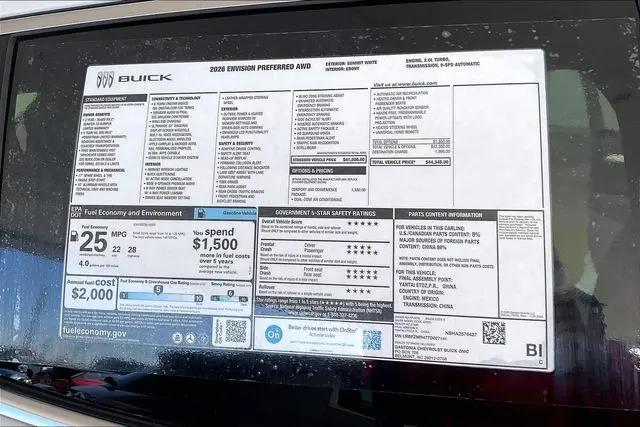 2026 Buick Envision Preferred AWD