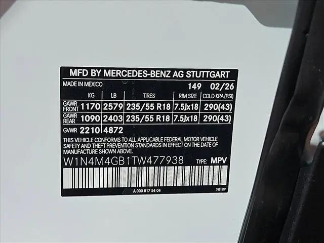 2026 Mercedes-Benz GLB GLB 250
