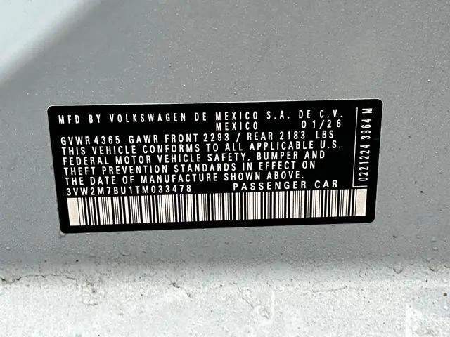2026 Volkswagen Jetta GLI Autobahn
