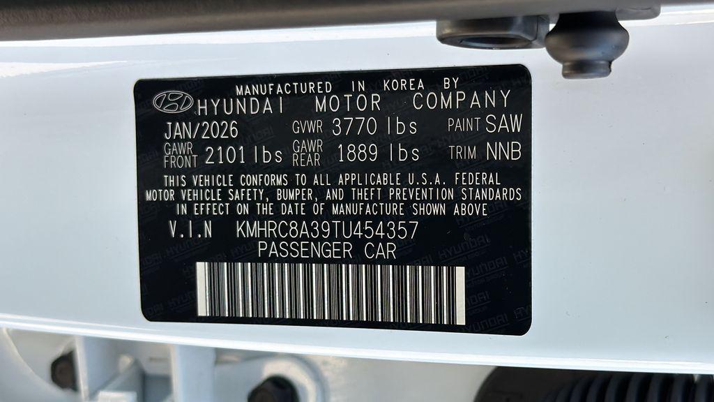New 2026 White HYUNDAI SEL image 34