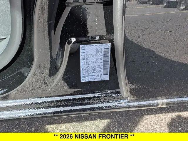 2026 Nissan Frontier Crew Cab SV 4x4