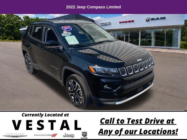 2022 Jeep Compass Limited 4x4 for sale in Vestal, NY