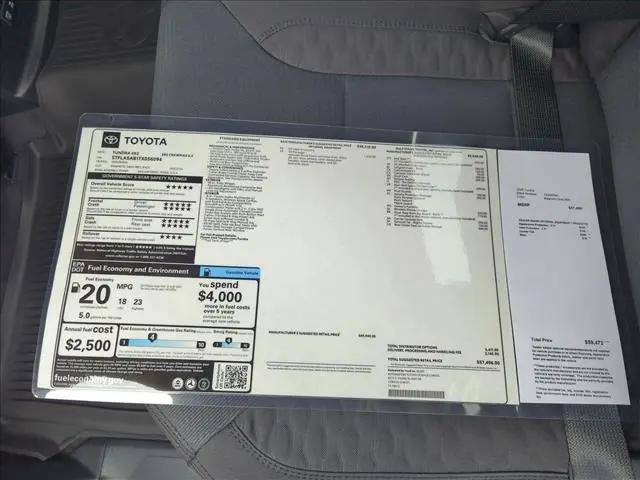 2026 Toyota Tundra SR5 CrewMax 5.5' Bed