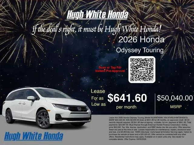 2026 Honda Odyssey Touring