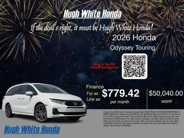 2026 Honda Odyssey Touring