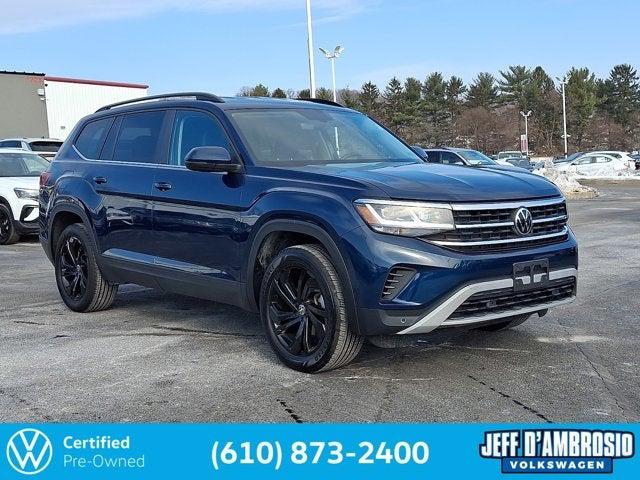 2022 Volkswagen Atlas 3.6L V6 SE w/Technology 2022 Volkswagen Atlas 3.6L V6 SE w/Technology
