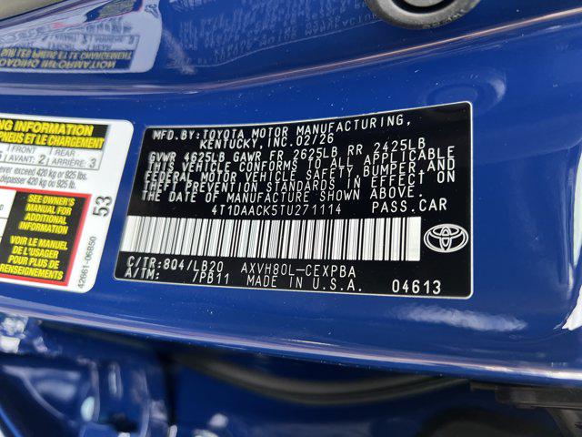 2026 Toyota Camry XSE