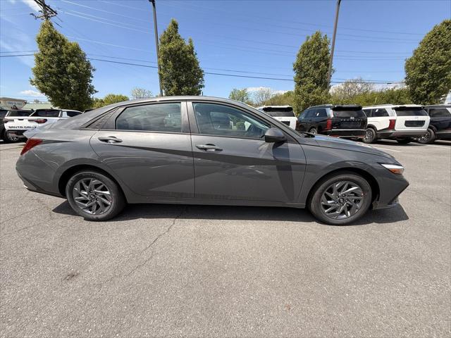2026 Hyundai Elantra Hybrid Blue