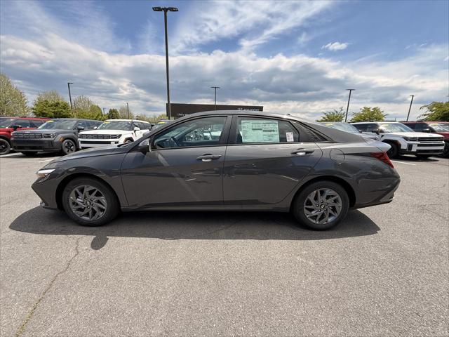 2026 Hyundai Elantra Hybrid Blue