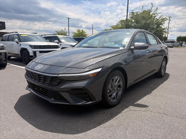 2026 Hyundai Elantra Hybrid Blue