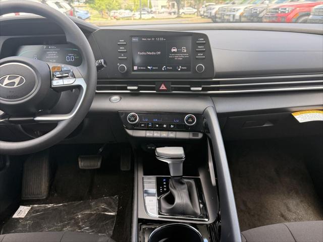 2026 Hyundai Elantra Hybrid Blue