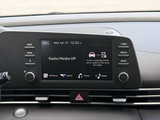 2026 Hyundai Elantra Hybrid Blue