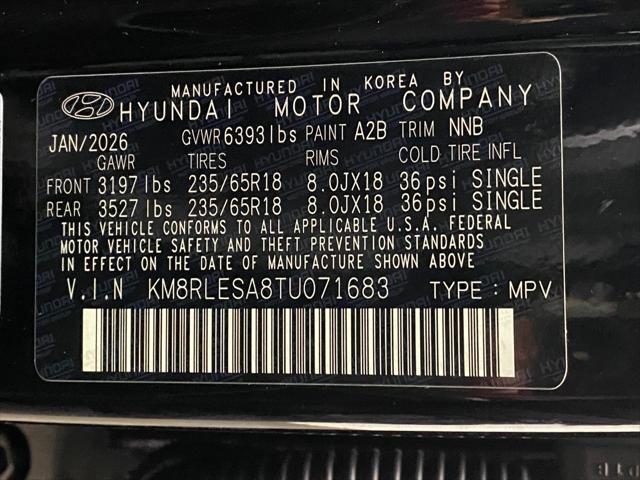 2026 Hyundai Palisade SEL 7P