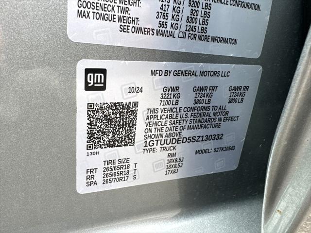 2025 GMC Sierra 1500 4WD Crew Cab Short Box SLT
