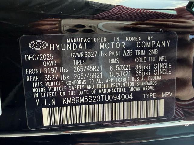 2026 Hyundai Palisade Calligraphy