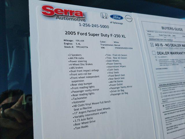 2005 Ford F-250 XL