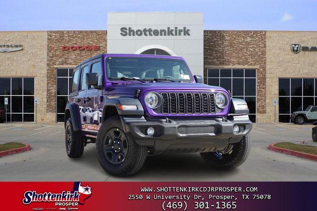 2026 Jeep Wrangler 4-Door Sport 4x4 for sale in Prosper, TX