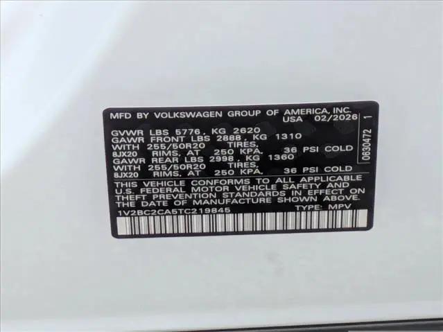 2026 Volkswagen Atlas Cross Sport SEL
