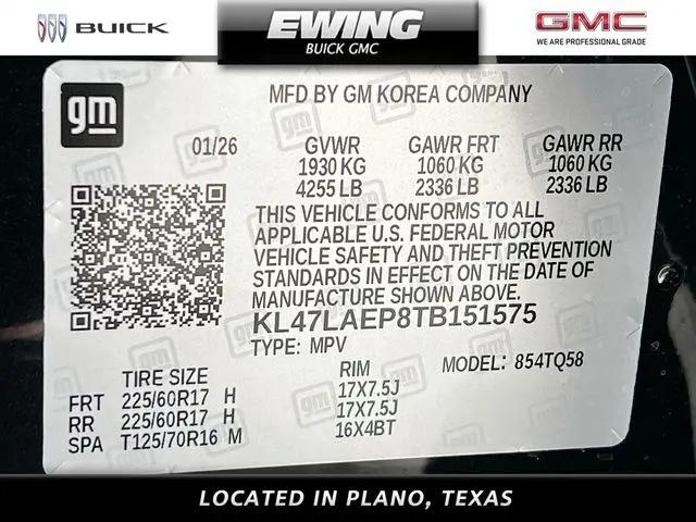 2026 Buick NV Preferred FWD