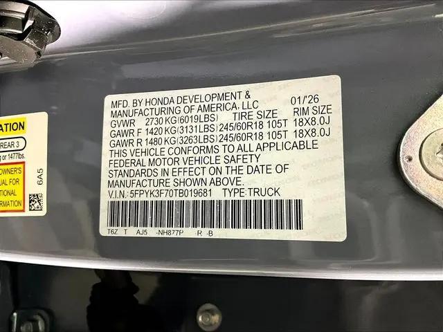 2026 Honda Ridgeline TrailSport+